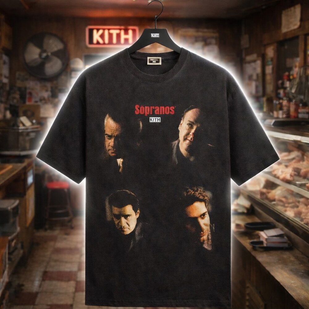 Kith for The Sopranos Characters Vignette Vintage Tee